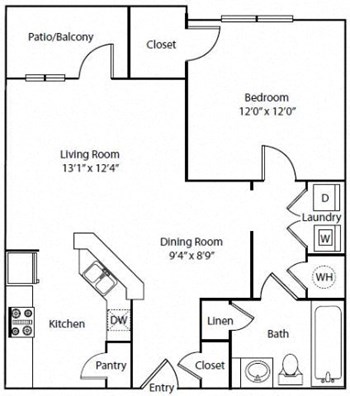 1B Renovation 3 floor plan